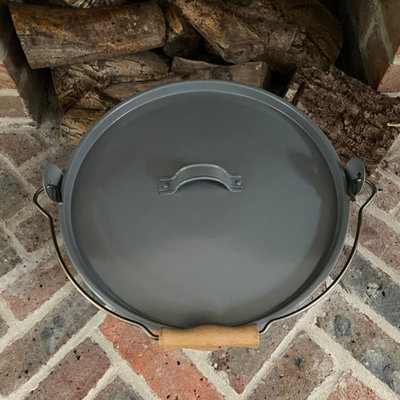 Ash Bucket And Kindling Bucket Fireside Accessory Set - 3
