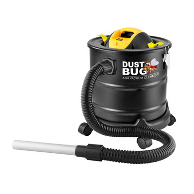 Ash Vacuum Cleaner 20L Wolf 1000w Bagless Dust Collector for Fireplaces & Log Burners