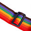Ashley - Adjustable Luggage Straps - 170cm - Multicolour - Pack of 2