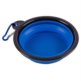 Ashley - Collapsible Travel Pet Bowl - 13.5cm - Blue