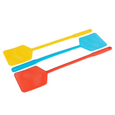 Ashley - Plastic Fly Swatters - 45.5cm x 10.5cm - Multicolour - Pack of 3