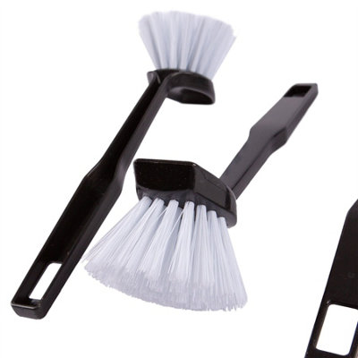 Ashley - Polypropylene Dish Brushes - Grey - Pack of 3