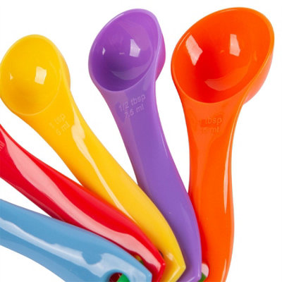 Ashley - Polypropylene Measuring Spoons Set - 5pc - Multicolour