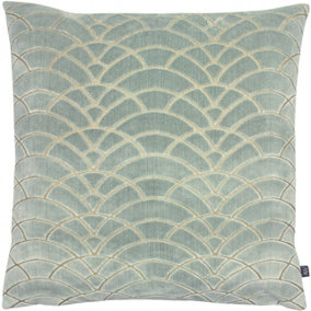 Ashley Wilde Dinaric Graphic Cut Velvet Feather Filled Cushion