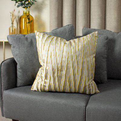 Ashley Wilde Fenix Abstract Feather Filled Cushion