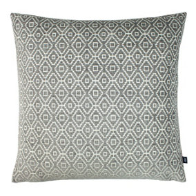 Ashley Wilde Kenza Chenille Woven Patterned Polyester Filled Cushion