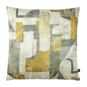 Ashley Wilde Neutra Geometric Jacquard Polyester Filled Cushion