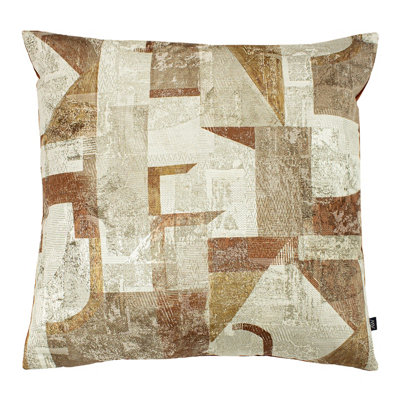 Ashley Wilde Neutra Geometric Jacquard Polyester Filled Cushion