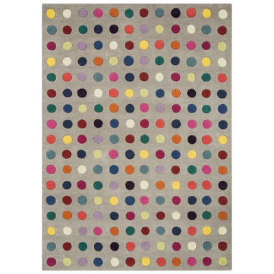 Asiatic Funk Spotty Multi Rug-120cm X 170cm