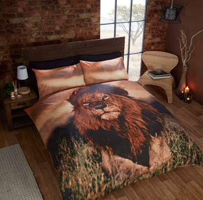 Lion Roar Duvet Cover Set NCU0DV349