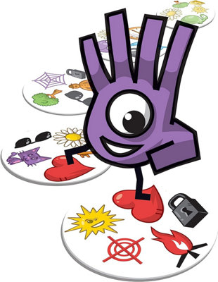 Asmodee Dobble XXL Giant Outdoor Card Game