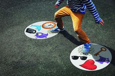 Asmodee Dobble XXL Giant Outdoor Card Game