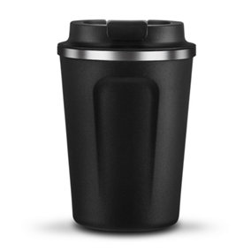 Asobu Cafe Compact Vacuum Insulated Travel Mug 384ml Black