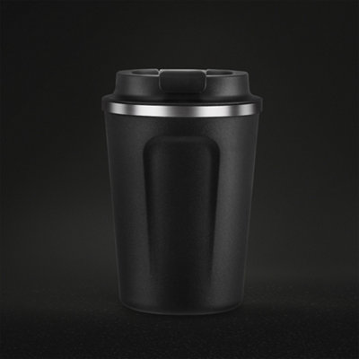 Asobu Cafe Compact Vacuum Insulated Travel Mug 384ml Black