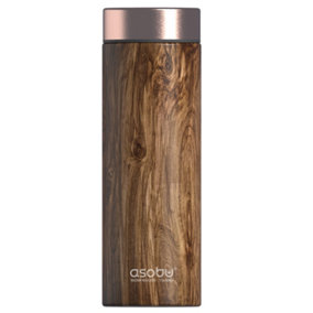 Asobu Le Baton Wood Stainless Steel Thermo Flask 500ml