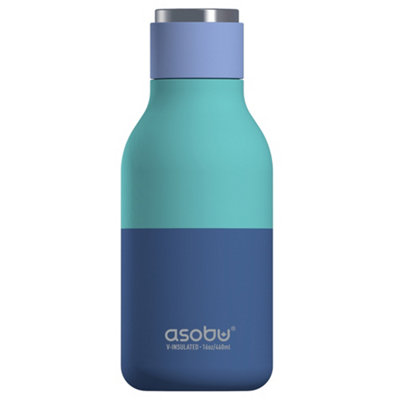 Asobu Urban Insulated & Double Walled Stainless Steel Bottle Pastel Blue 473ml