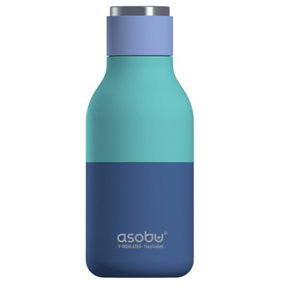 Asobu Urban Insulated & Double Walled Stainless Steel Bottle Pastel Blue 473ml