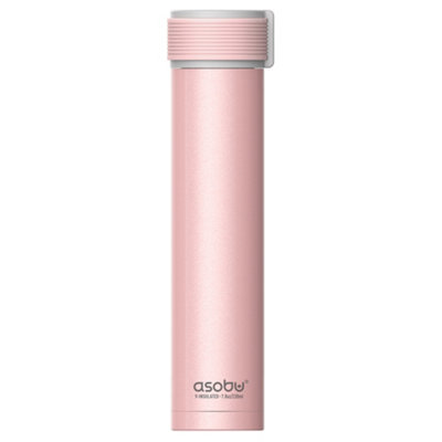 Asobu Urban Insulated & Double Walled Stainless Steel Bottle Pink 473ml