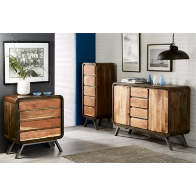 Aspect Modern 2 Drawer Lamp Table