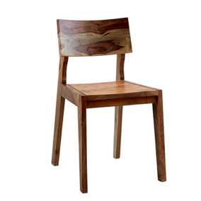 Aspen Dining Chair (Set of 2) - Metal/Wood - L53 x W46 x H80 cm