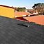 Asphalt Roof Shingle Garden Bitumen Roofing Shingles 2.61sqm Self Adhesive Shed Roof Tiles,Rectangular,Cloud lime,18pcs