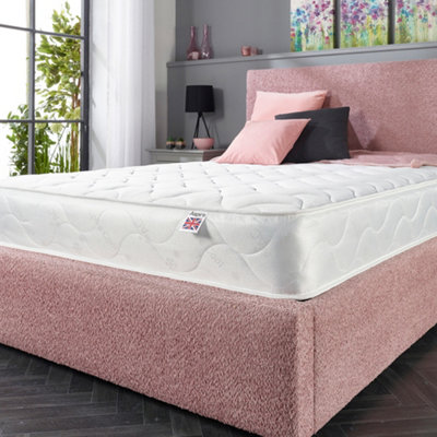 Aspire 3 Layer Memory Foam Hybrid Mattress, Size Small Single DIY at B&Q