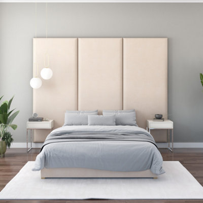 Guillaume upholstered panel headboard sales