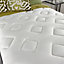 Aspire Cool Touch Diamond Memory Foam & Bonnell Spring Hybrid Mattress, Size Small Double