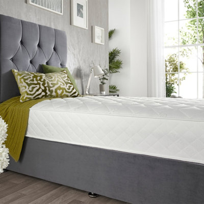 Aspire Double Comfort Eco Foam Free Mattress, Size Double DIY at B&Q