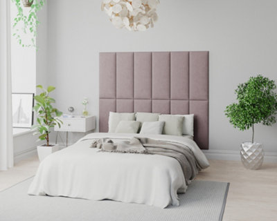 Aspire EasyMount Wall Mounted Upholstered Panels, Modular DIY Headboard