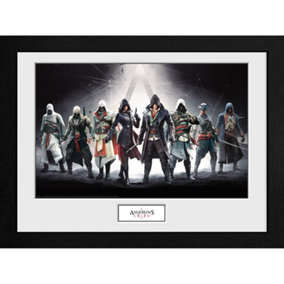 Assassin's Creed Characters 30 x 40cm Framed Collector Print
