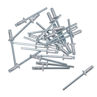 Assorted Blind Pop Pot Rivets Set Fastener Fastening Metric 3.2-4.8mm 400pc