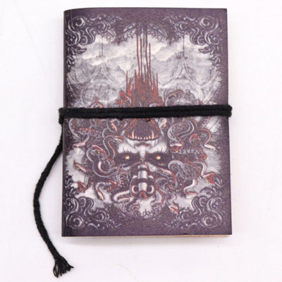 Assorted Gothic Notebooks 7x10cm - Elegant Dark Aesthetic Collection