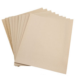 Assorted Grit Sandpaper Sheets 40 grit to 150 Mixed Grit Abrasive Sanding 10pk