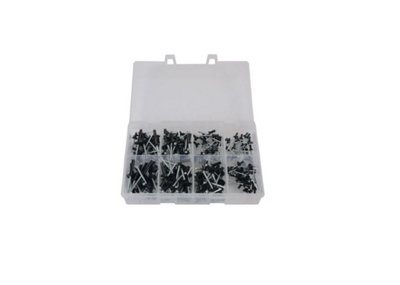 Assorted Popular Black Rivets 200pc Connect 31844 Price Comparisons | Compare The Build