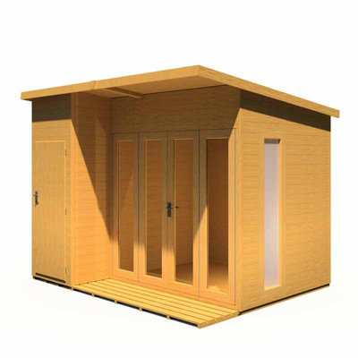 Aster 10 x 8 Feet Summerhouse - L262.5 x W317.4 x H217 cm - 4