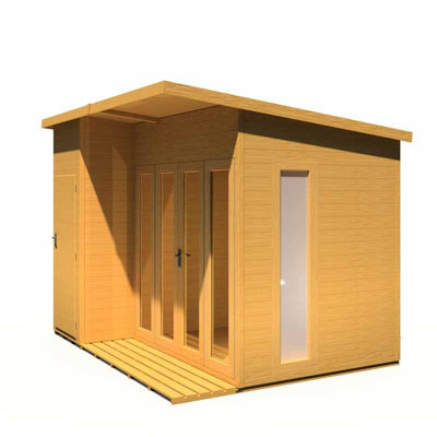 Aster 10 x 8 Feet Summerhouse - L262.5 x W317.4 x H217 cm - 6