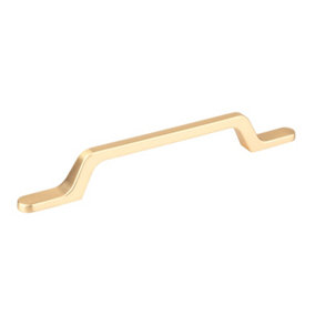 ASTER - kitchen, bedroom and office cabinet door handle - 128mm, brushed gold