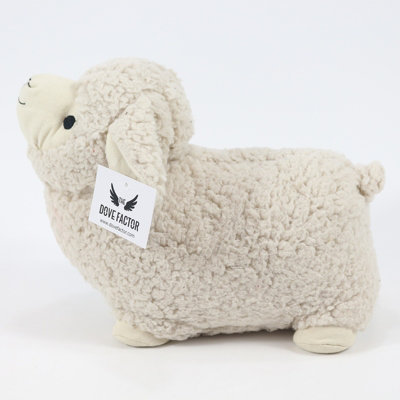 Aster The Sheep Soft Weighted Fabric Door Stop