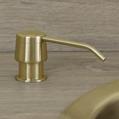 Astini Antique Bronze 270ml Integrated Kitchen Sink Soap Dispenser