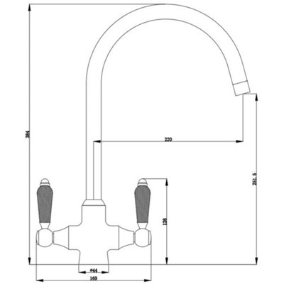 ETAL Comite Traditional 1.5 Bowl Composite Kitchen Sink White Reversible 1000mm X 500mm