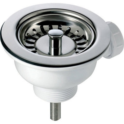 Astini Hampton 100 1.0 Cuenco Gris Mate Cerámica Fregadero de Cocina y