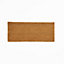 Astley Plain Rectangle Doormat Natural Non-Slip PVC Backing Waterproof 25 x 60 cm