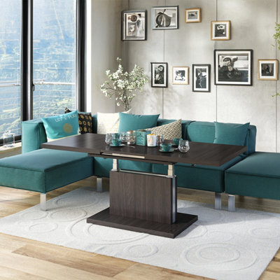 Aston 80 - 2 in 1 Extending Coffee / Dining Table - Wenge