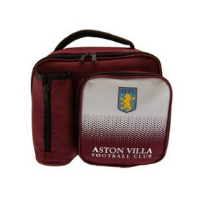 Aston Villa FC Fade Lunch Bag Claret Red/White (One Size)