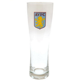 Aston Villa FC Tall Gl Clear/Claret Red/Sky Blue (One Size)
