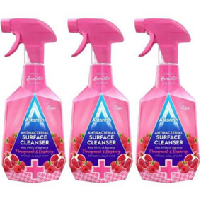 Astonish Antibacterial Surface Cleanser Pomegranate & Raspberry 750ml x 3