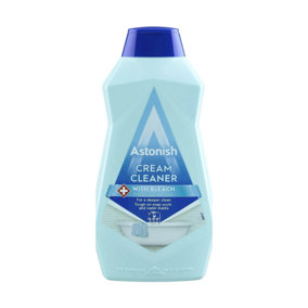 Astonish Bleach Cream Cleaner - Powerful Cleaning Action 550ML