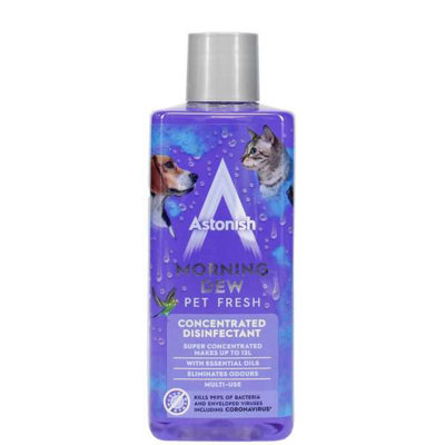 ASTONISH CONCENTRATED DISINFECTANT Morning Dew Pet Fresh 300ML £5.22 - UK