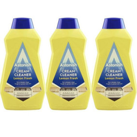 Astonish Cream Cleaner Lemon Fresh 500ml Pack of 3